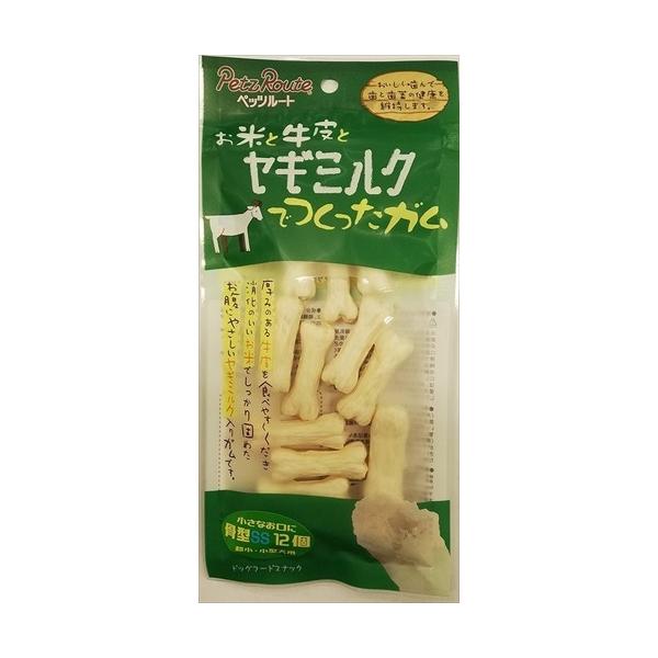 他サイト： P-4984937604332 ペッツルート ヤギミルクガム　骨型ＳＳ　１２個の商品画像