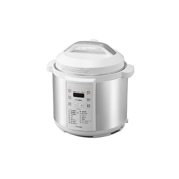 IRIS OHYAMA 電気圧力鍋6L PC-EMA6-W 2021年製 IRIS OHYAMA PC-EMA6-W アイリスオーヤマ 6.0L 電気圧力鍋 ホワイト