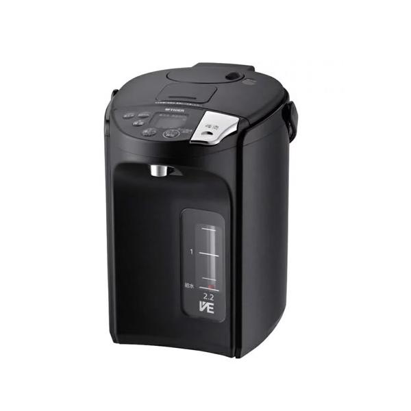 PIS-G220KE タイガー 電気ポット 2.2L 蒸気レスVE電気まほうびん アーバンブラック