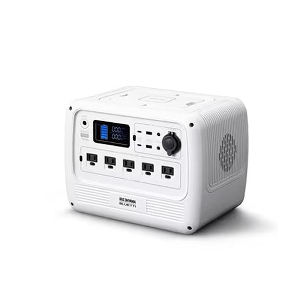 PS720AA-W アイリスオーヤマ ポータブル電源 ホワイト 大容量716Wh 高出力700W ワイヤレス充電対応 USB-A/USB-C対応
