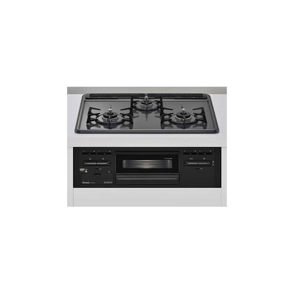 リンナイ（Rinnai） RB32AM5H2SBW-12A13A 幅60cm 3口 ビルトイン