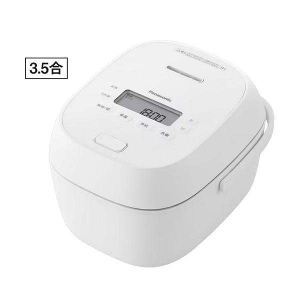 【今なら5年延長保証加入が無料】SR-C206E-W パナソニック 3.5合炊き IHジャー炊飯器 ホワイト 食感炊き分け3種類 Panasonic