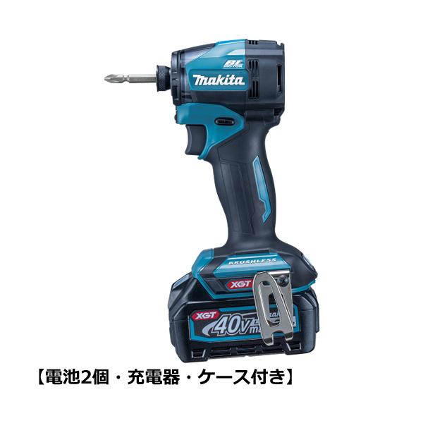 TD005GRDX マキタ 40Vmax 充電式インパクトドライバ 青 220N・m 高出力密度モータ搭載