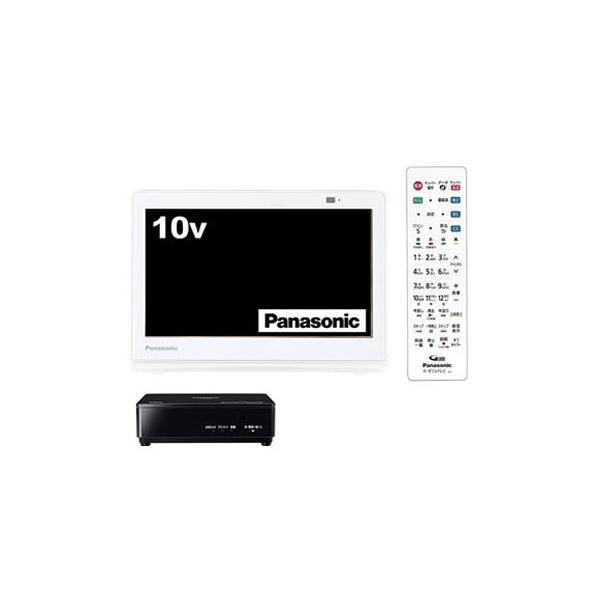 Panasonic UN-10CT8-W ビエラ ポータブル液晶テレビ UN-10CT8 ポータブルテレビ プライベート・ビエラ VIERA ホワイト [10V