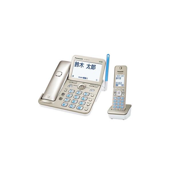 Panasonic - パナソニック コードレス電話機　シャンパンゴールドVE-GD77DL Amazon.co.jp: パナソニック コードレス電話機(子機1台付き
