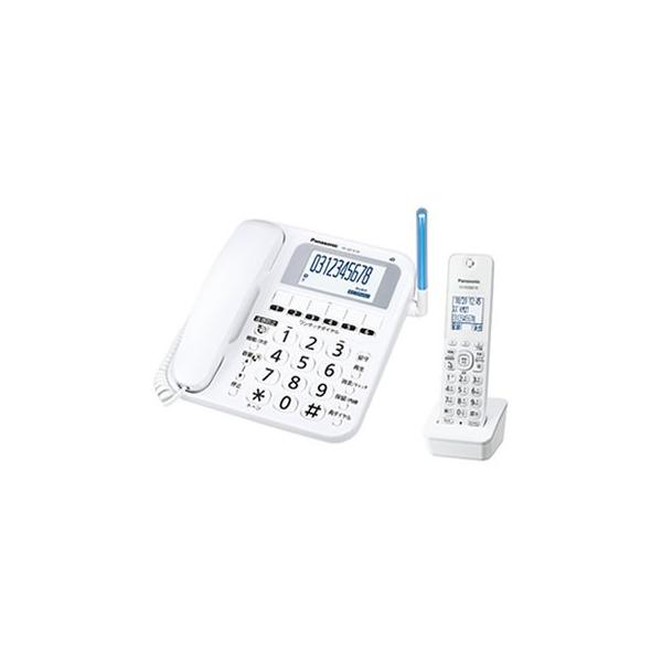 Panasonic（パナソニック） VE-GE10DL-W デジタルコードレス電話機[子