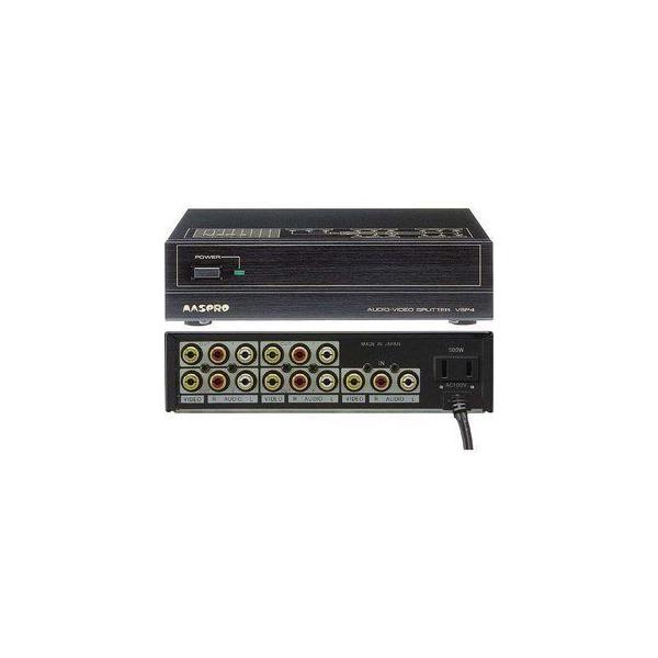 【とろちゃん】マスプロ電工　VSP4 AV4分配器×4台 楽天市場】マスプロ AV4分配器 VSP4 : 電材堂