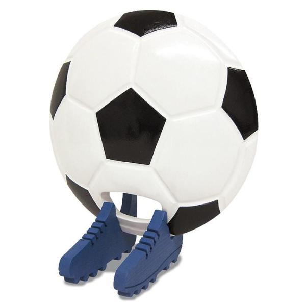 ビッグウエディングスプーン 趣味のシリーズ サッカーボール型スプーン 人気の製品 白黒 同梱 飾り台付 代引不可