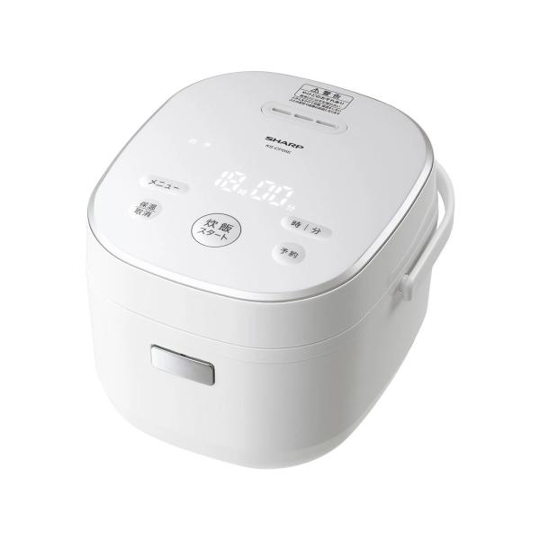 新品未開封 シャープ SHARP 炊飯器 KS-CF05E-W [ホワイト系] : 家電