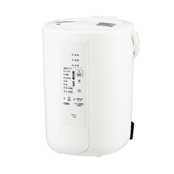 象印（ZOJIRUSHI） スチーム式加湿器 EE-RU50-WA(ホワイト) : 家電