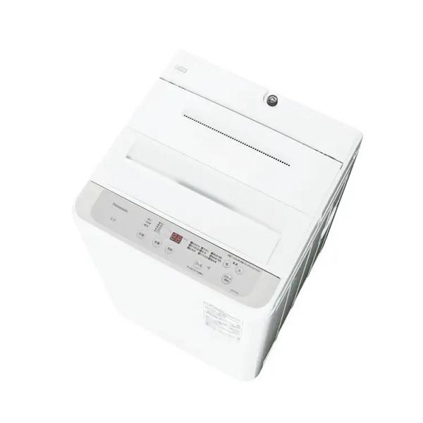 配送可能　パナソニック 全自動洗濯機 洗濯・脱水容量5kg グレー NA-F50B5-H Panasonic（パナソニック） 全自動洗濯機(洗濯・脱水容量：5kg) NA