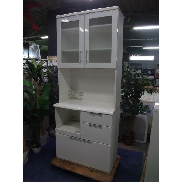 R1032 品質保証 ニトリ Rb Wh 食器棚 店頭取引大歓迎