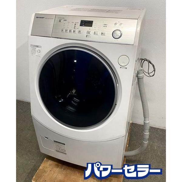2019年製 シャープ/SHARPドラム式洗濯乾燥機 ES-H10C-WL プラズマ