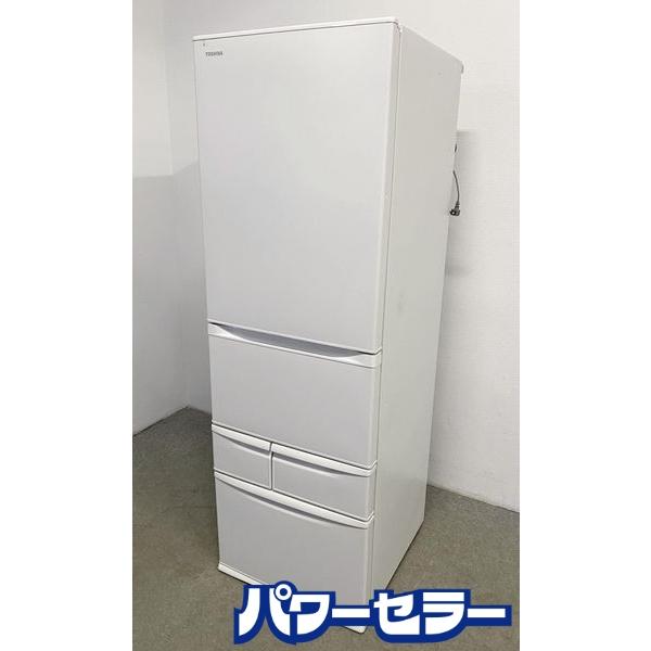 高年式!2023年製! 東芝/TOSHIBA 5ドア冷凍冷蔵庫 411L VEGETA 左開き