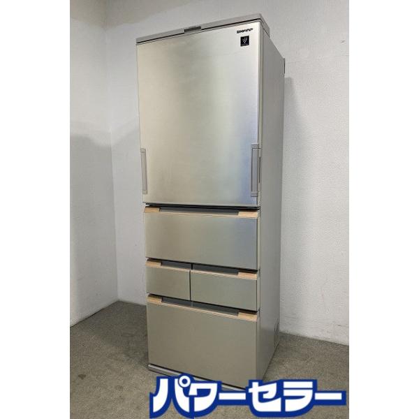 シャープ 5ドア冷蔵冷蔵庫 457L 自動製氷 メガフリーザー プラズマ