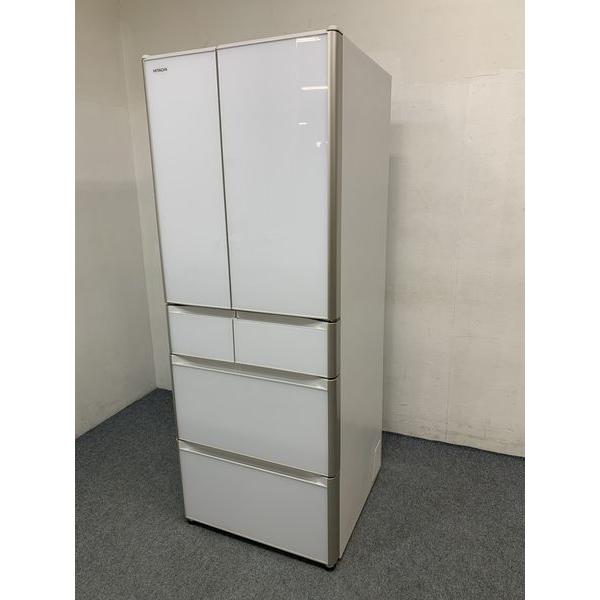 ☆ジモティ割あり☆ 日立 6ドア冷蔵庫 R-XG5100H（XW） 505L 18年製