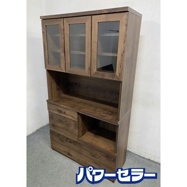 ○販売終了○キッチンボード レンジボード ブラウン 中古品