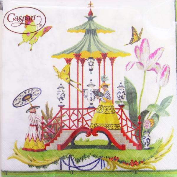 �y�[�p�[�i�v�L��[���[����OK]�@Garden Follies�@10������Caspari[�h�C�c��]���i�v�L���E�f�R�p�[�W��