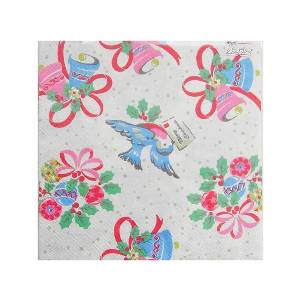 pԁE݌ɌIy[p[ivL[[OK] @CHRISTMAS@BIRDS@zCg2[CathKidston]LXLbh\EhCcNX}XivLEE