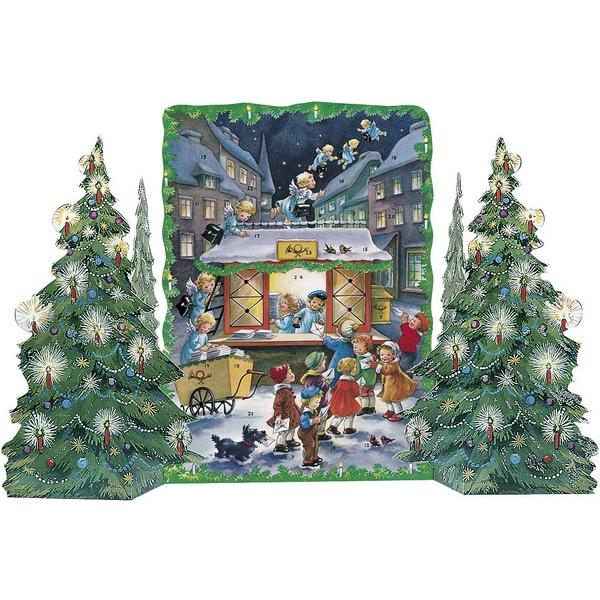 アドベントカレンダー ツリーとクリスマス郵便korsch Verlagポップアップ 立体クリスマスカードポップアップカード 730 177 Kaderia Yahoo店 通販 Yahoo ショッピング