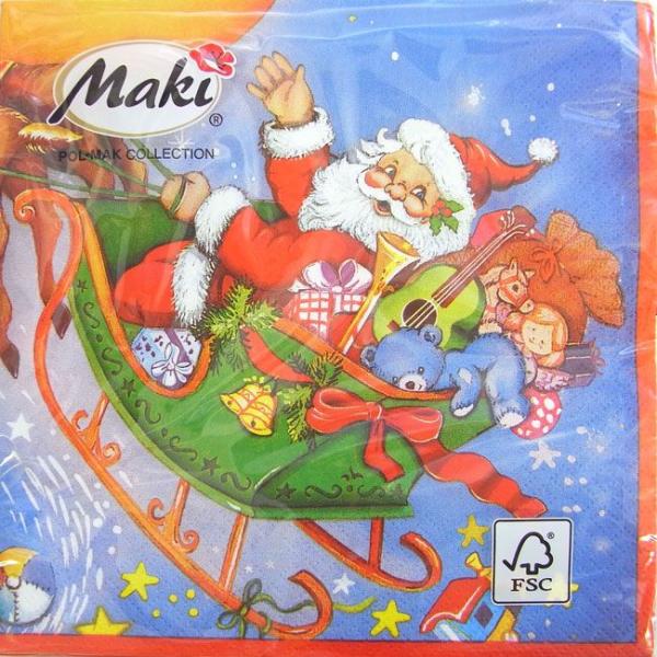 �y�[�p�[�i�v�L��[���[����OK]�@�����`�T�C�Y�@�\���ɏ��T���^[Maki]2������y�[�p�[�i�t�L���E���i�v�L���E�f�R�p�[�W���E�N���X�}�X�E�T���^