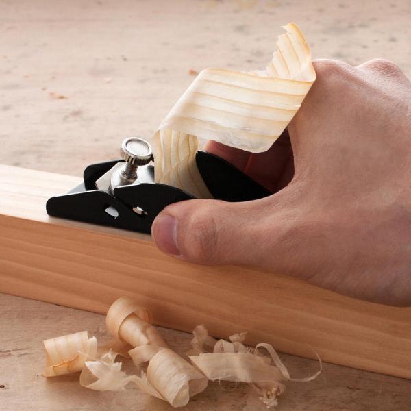 カンナ 替刃式 ホビー 鉋 本体 平かんな 工具 DIY 日曜大工 小型 軽量 コンパクト 工作 木材 木工 角利産業
