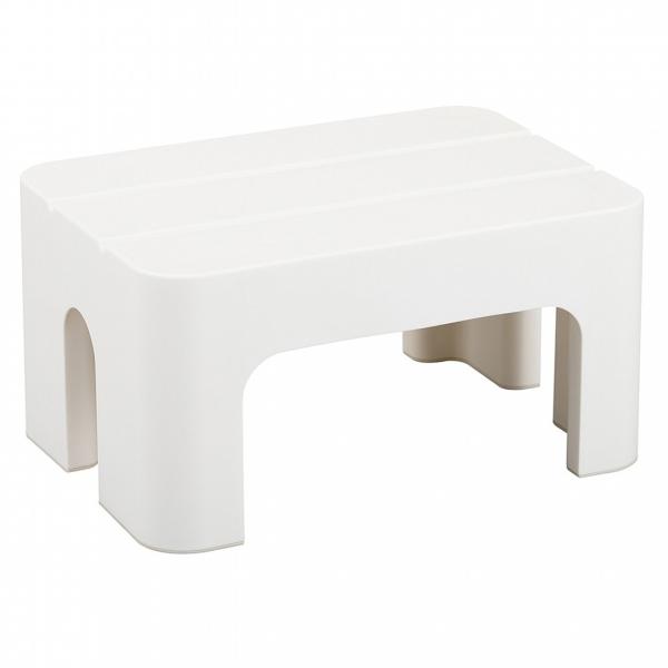 洗面所での歯みがき、手洗い、うがいに便利。洗面台や洋式トイレに届かない小さな子供の踏み台や、お年寄りの車の乗降時や玄関の段差緩和に広く利用されています。安心の耐荷重100kg。すべり止め付でさらに安心。