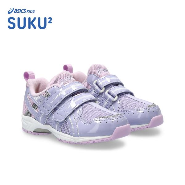 ASICS レスリングシューズ 紫 SUKUSUKU（ASICS） asics SUKU2 アシックス スクスク GD.RUNNER MINI
