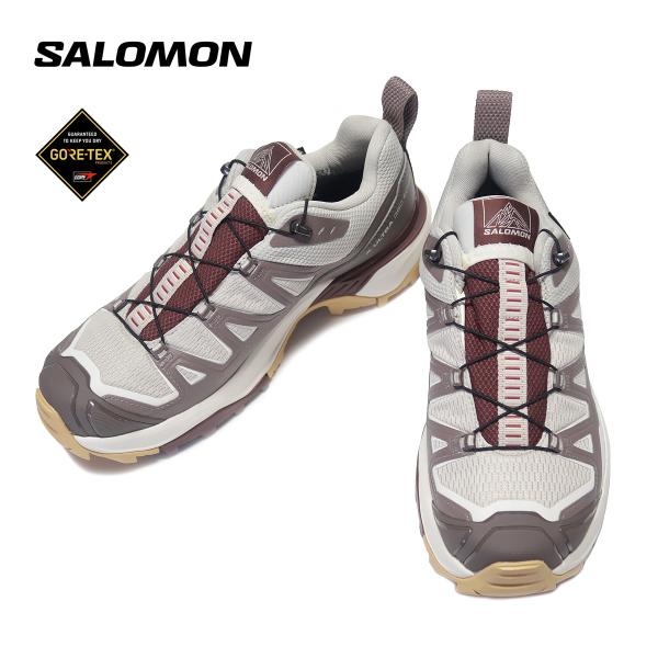 サロモン SALOMON スニーカー エックスウルトラ360 エッジ ゴアテックス ウィメンズ [L47816900 FW25] X ULTRA 360 EDGE GTX W レディース 靴 ハイキングシューズ 透湿防水 登山 トレッキング EXCALIBUR/BURLWOOD/SILVER-CLOUD 正規取扱店 kadotation_l47698800