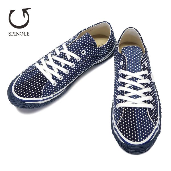 SPINGLE（スピングル） SP-1062 Navy ネイビー 遠州織物 かつお縞