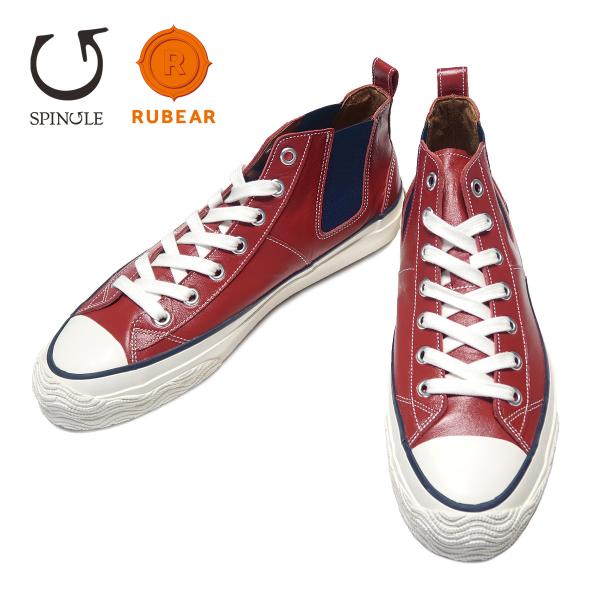 SPINGLE（スピングル） SP-1417 Red レッド サイドゴア ハイカット
