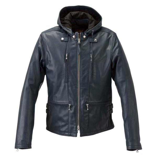 K'S LEATHER KADOYA EURO CAPP ネイビー カドヤ公式ショップ
