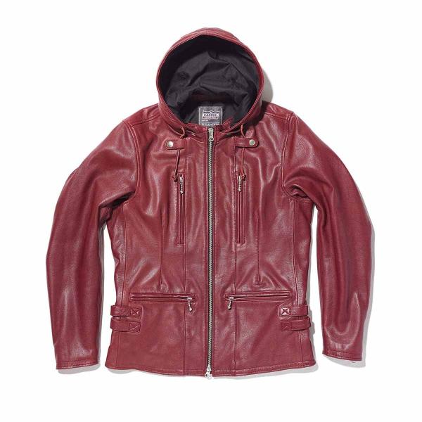 新品　カドヤ　EURO CAPP 　レディース　WM K'S LEATHER KADOYA EURO CAPP-LADIES ワイン カドヤ公式ショップ