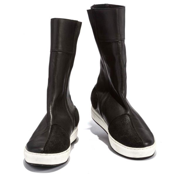 KADOYA LEATHER HIGH SNEAKER-LADIES カドヤ スニーカーブーツ