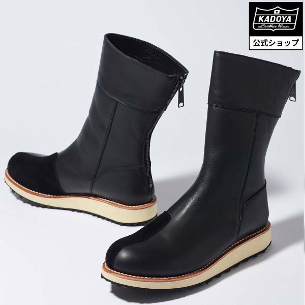 ■デザインLEATHER HIGH SNEAKERの後継となるハイカットブーツ。スニーカーのような軽く柔らかい質感はそのままに、セメント製法からグッドイヤーウェルト製法へと作りを一新。同時に木型を新造し、ボリューム感のあるつま先のシルエット...