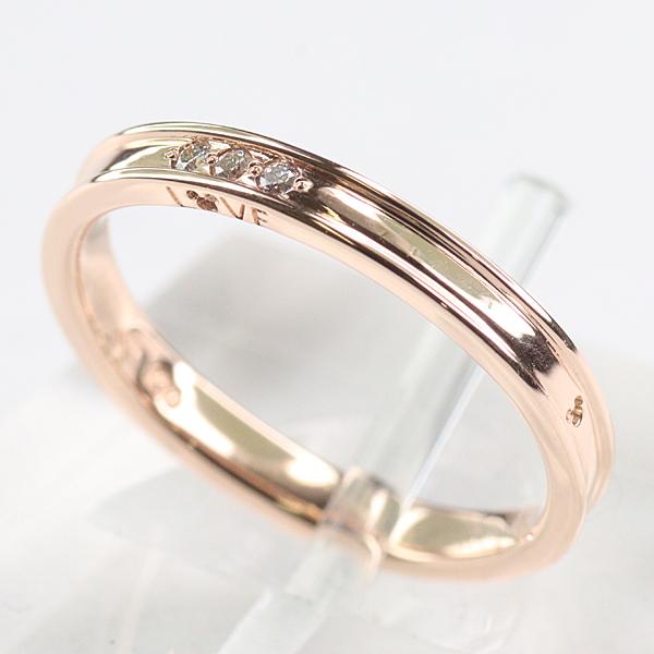 Canal 4°Cカナルヨンドシー K10PG ダイヤ ミッキー リング Canal 4°Cカナルヨンドシー K10PG ダイヤ ミッキー リング