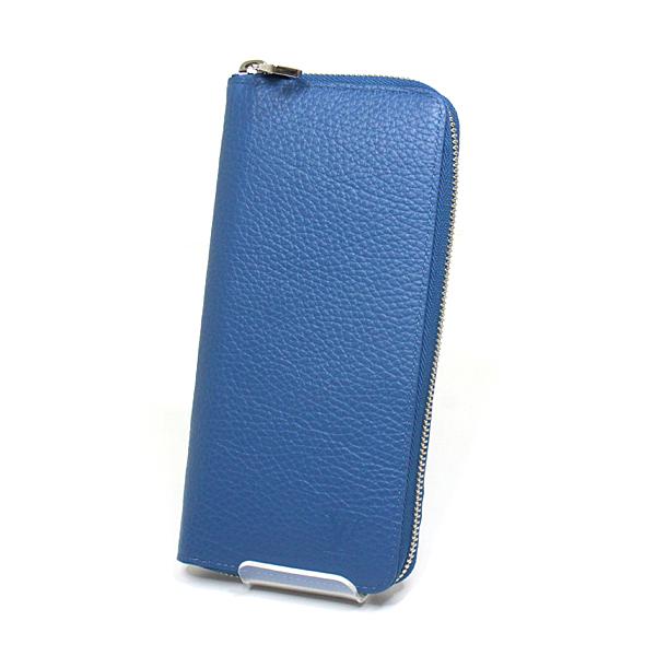 ルイ・ヴィトン Louis Vuitton ジッピー・ウォレット ヴェルティカル M58411 ラウンドファスナー長財布 ブルー シルバー金具 【中古】Sランク LOUIS VUITTON（ルイ・ヴィトン） ジッピー・ウォレット ヴェル