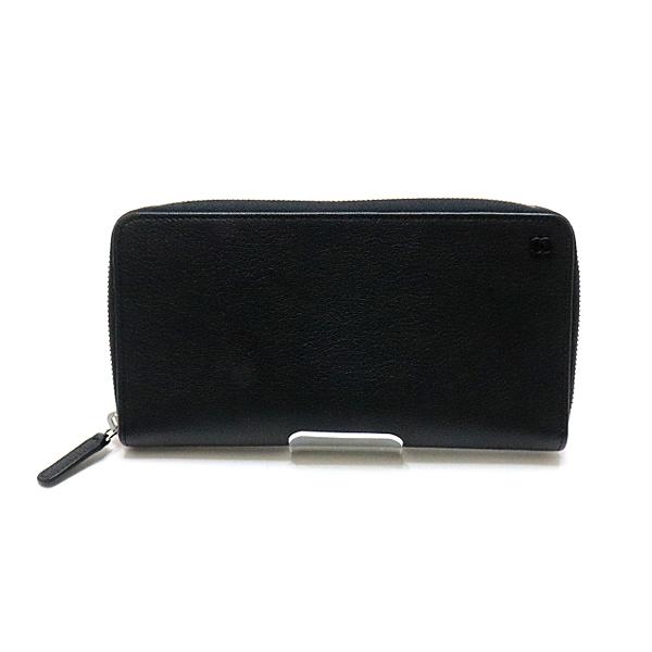シャネル CHANEL ロング ジップ ウォレット AP1088 ブラック ミニココ 