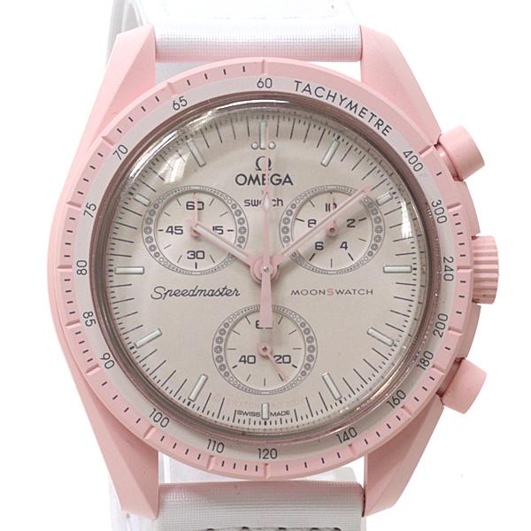 オメガ×スウォッチ レディース腕時計 ミッショントゥウェヌス 金星  