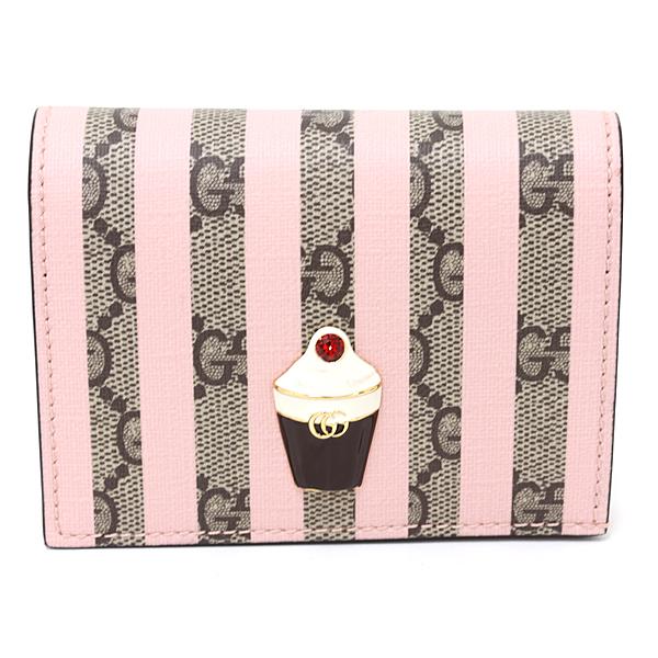 グッチ GUCCI GGスプリーム カードケース ウォレット コイン＆紙幣入れ 