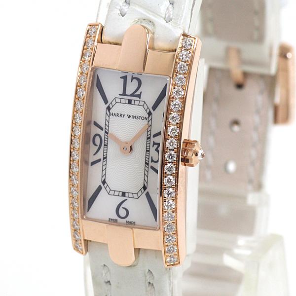 HARRY WINSTON ハリーウィンストン レディース腕時計 アヴェニューC ミニ 332LQR ダイヤ クォーツ【中古】 ハリー・ウィンストン（HARRY WINSTON） レディース腕時計