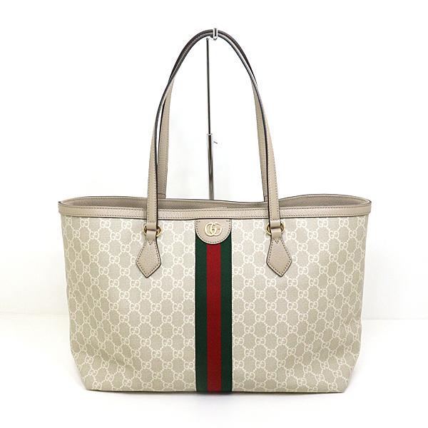グッチ GUCCI 631685  オフディア GG ミディアム  トートバッグ キャンバス レディース  中古 GUCCI（グッチ） オフィディア ミディアム トートバッグ 631685 GG