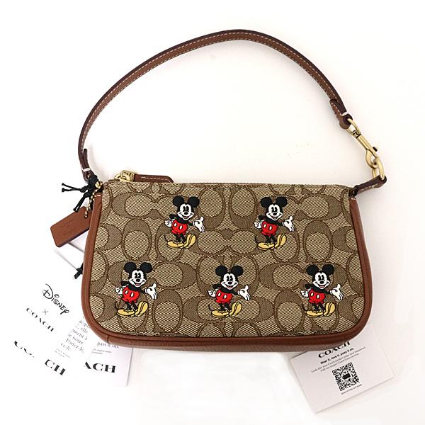 ディズニー×コーチ DISNEY×COACH ノリータ 19 シグネチャー ジャカード 