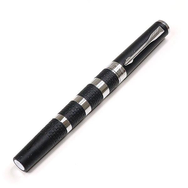 PARKER パーカー インジェニュイティ ブラックラバー＆メタルCT 5th ブラック/シルバー 黒インク【中古】