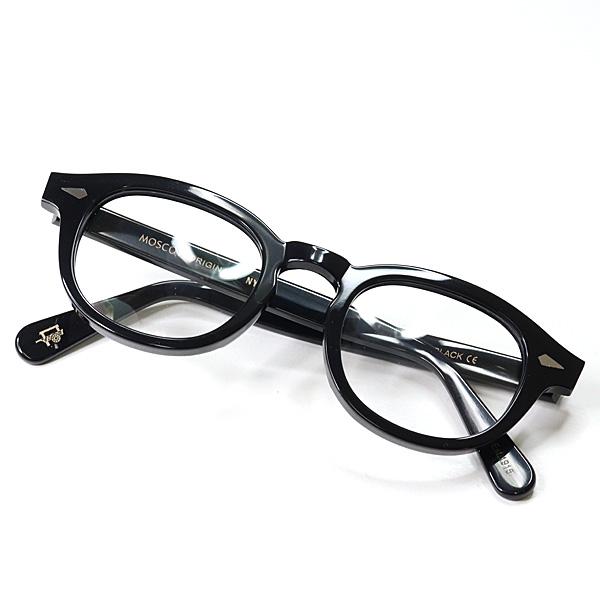 MOSCOT LEMTOSH 46 ブラック 24 145 レムトッシュ MOSCOT（モスコット） LEMTOSH 46 メガネフレーム ブラック