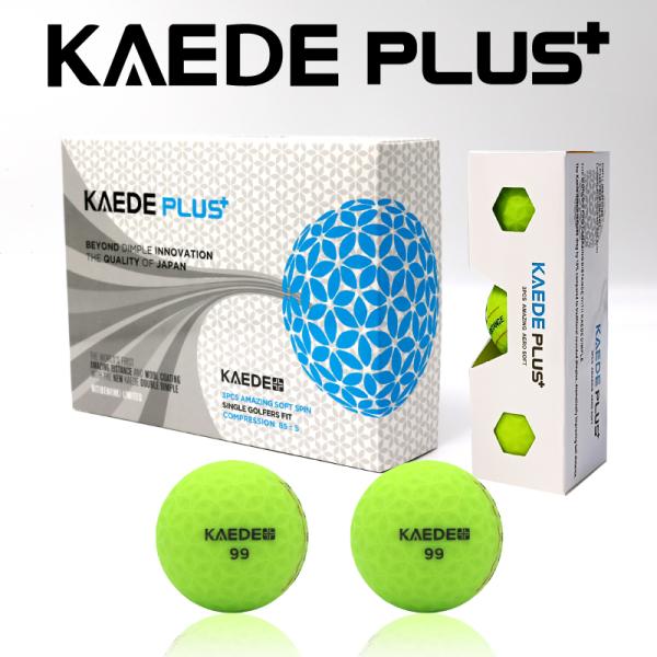 KADEE PLUS+ ゴルフボール 10ダース　おまとめ買い カエデゴルフボールKAEDE PLUS超薄メタルゴールド10ダース