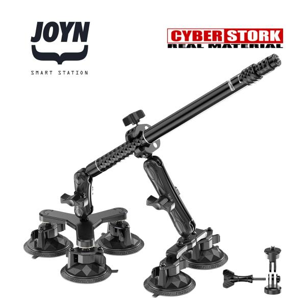 CYBERSTORK(サイバーストーク) 日本ブランド 車 アクション カメラ マウント ロッド オートバイ ウェアラブルカメラ バイク用 カメラ固定用 アルミ製  CK-QG1