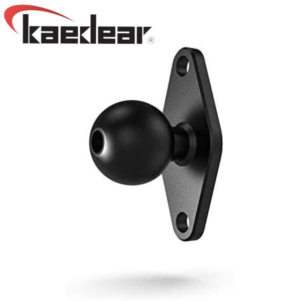 Kaedear カエディア マウントステー マウント部 パーツ マウントシステム マウントホルダー バイクマウント ボール25.4mm 1インチ アルミ製 KDR-R4