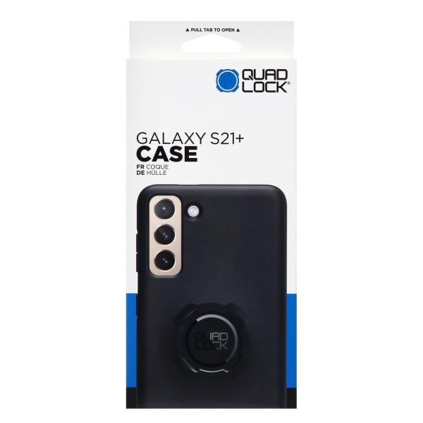 QUAD LOCK クアッドロック バイク スマホホルダー 用 GALAXY S21 PLUS用 TPU・ポリカーボネイト製ケース QLC-GS21P