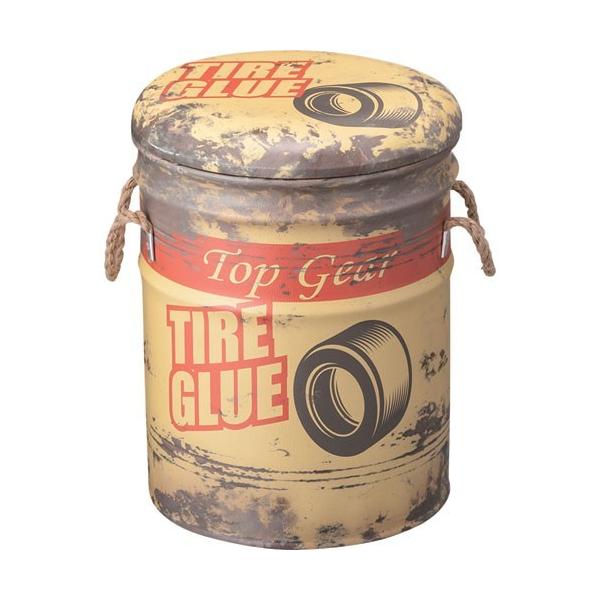 スツール ペール缶 デザイン 収納 C 椅子 イス 返品不可 いす チェア リビング 収納付き 収納ケース おしゃれ 完成品 ボックス チェアー 収納 ボックス